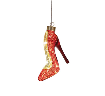 Anna’s Collection LED-Glashänger High Heel – 13 cm