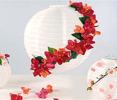 DIY Blumenlampions