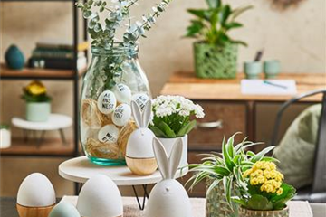 Moderne Osterdekoration