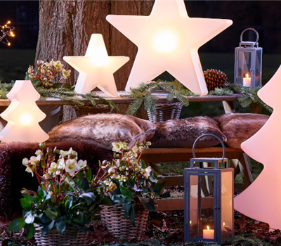 Winter-Gemütlichkeit vor der Haustür 