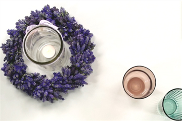 DIY Sommerliche Lavendeldekoration 