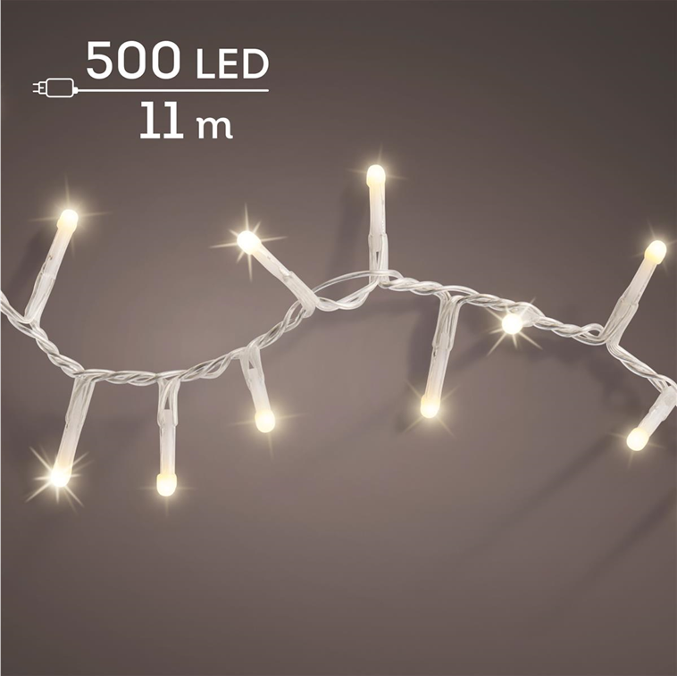 Warmweiß · Kabel transparent · 8 Funktionen / Twinkle