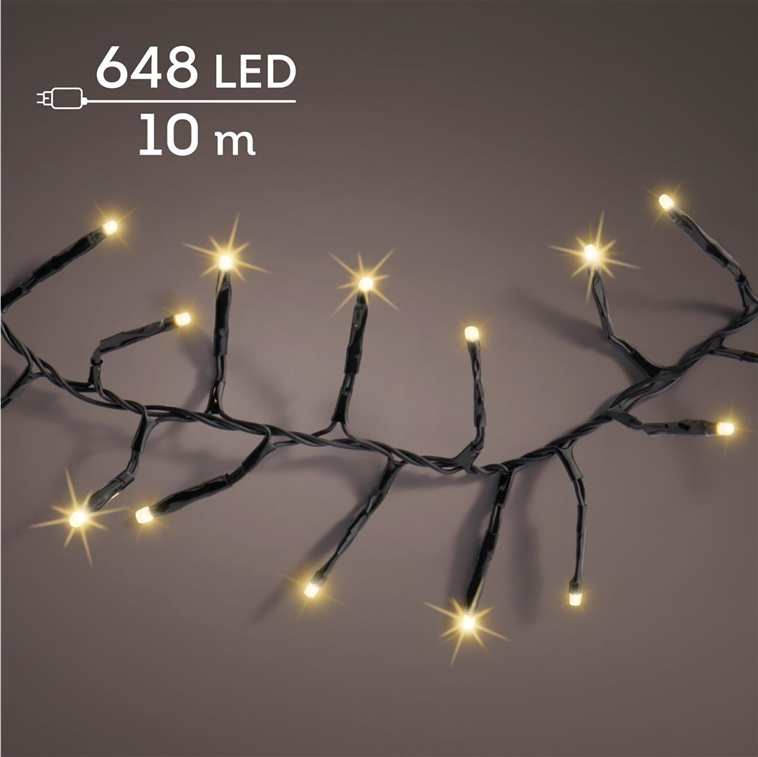 Soft Gold · Kabel schwarz · 8 Funktionen / Twinkle