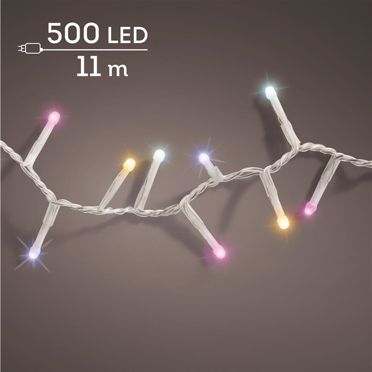 Multicolor · Kabel transparent · 8 Funktionen / Twinkle